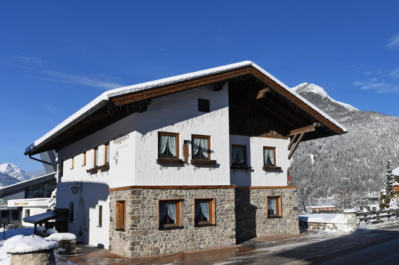 Holzschnitzers Appartements Ehrwald Buitenkant foto